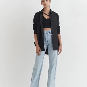 Cuyana Poplin Oversized Shirt